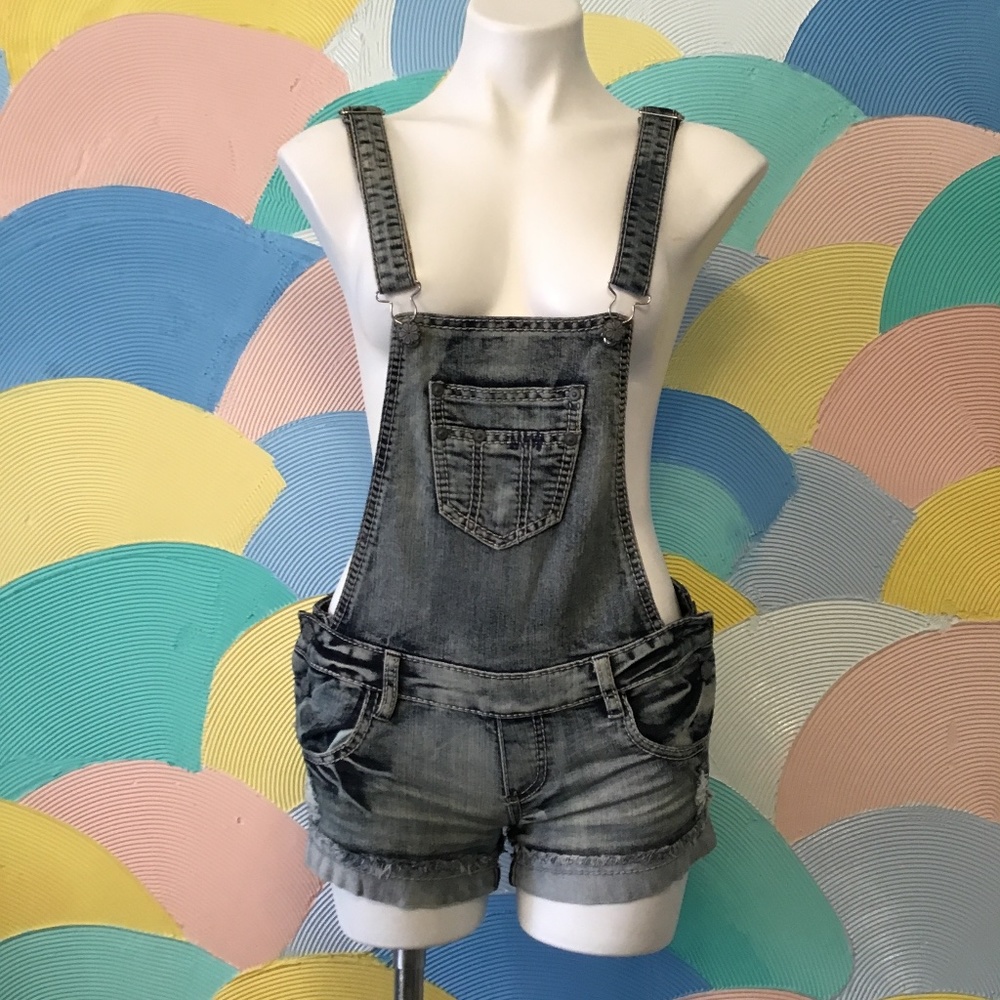 Hippie laundry short overalls sz 3